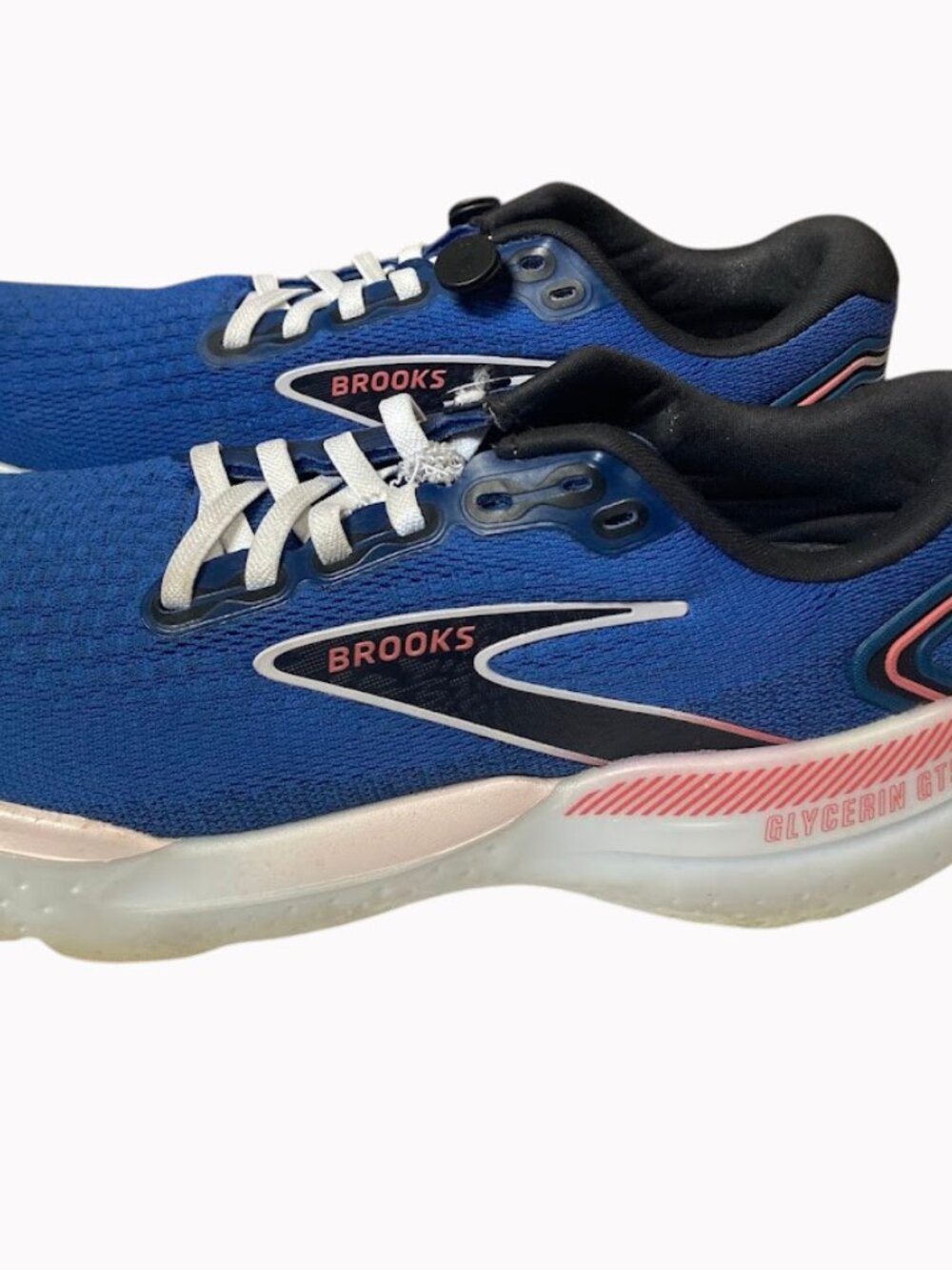 Brooks Glycerin GTS 21 Women's Size 8 B Blue Running Shoes (1204091B496)